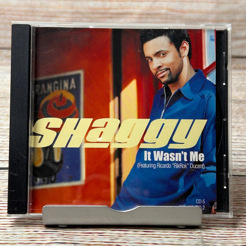 Shaggy It Wasnt Me CD Single 2001 MCA Records Reggae Pop RikRok